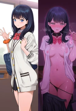 [Patreon](blackmelon)被强悍雄性所吸引的六花[AI Generated]