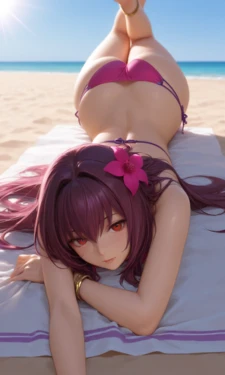 Scathach (Assassin) (sample) (ai generated)