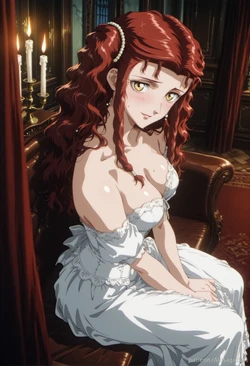 [AIusagichan] バンパイアハンターD シャーロット Vampire Hunter D Bloodlust Charlotte Elbourne [AI Generated]