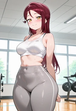 [Nankoai] Riko Sakurauchi -Yogapants -BBC (Love Live Sunshine) [AI Generated]
