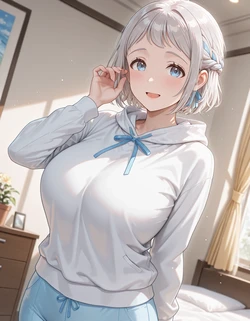(mirai art) Katsuragi Lilja 葛城リーリヤ (Gakuen iM@S) [AI Generated]