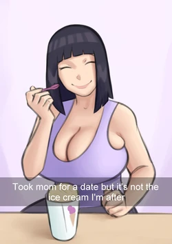 Hinata and Boruto go on a date
