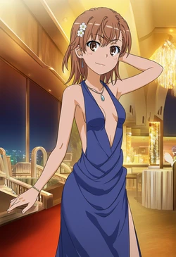 [láng] Misaka mikoto 7 `seitan-sai'(Toaru Kagaku no Railgun)ai generated