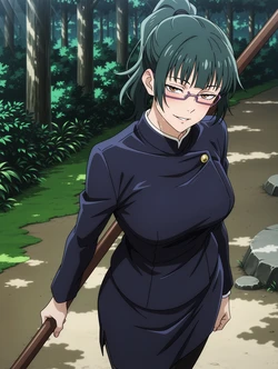 禪院 真希 Maki Zenin [Megumi23] [AI Generated]