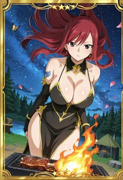 [Meowu laha/MeowLucy] Erza Scarlet | Fairy Tail [AI Generated]