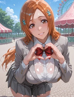 (Oki Senpai) 🍈🍈井上织姬 井上織姫 Orihime Inoue [AI Generated]