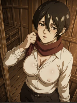ミカサ・アッカーマン Mikasa Ackerman [Megumi23] [AI Generated]