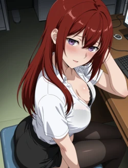 牧瀬 紅莉栖 Kurisu Makise [Megumi23] [AI Generated]