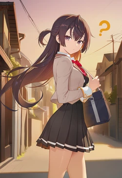 [Noi] 下校中に犯される周防有希 [AI Generated]