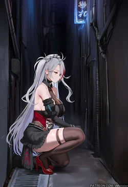 【cMonster】(azur lane) prinz eugen NUDE BBC GROUP [AI Generated]