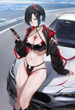 【cMonster】(azur lane) ulrich von hutten RACE QUEEN BBC [AI Generated]