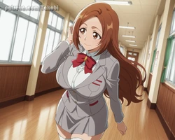 Bleach Thousand-Year Blood War - Orihime Inoue X Yasutora Sado [NTR] [Yakobi] [AI Generated]