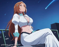 Bleach Thousand-Year Blood War - Orihime Inoue X Ichigo Kurosaki [Yakobi] [AI Generated]