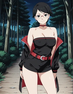 うちは サラダ Sarada Uchiha [Megumi23] [AI Generated]