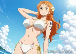 One Piece Gold - Nami X Luffy [Yakobi] [AI Generated]