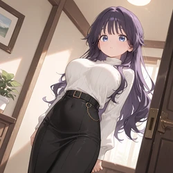 [NeekoSan] Kaoruko Waguri 和栗薰子 (The Fragrant Flower Blooms with Dignity) 1 [AI Generated]