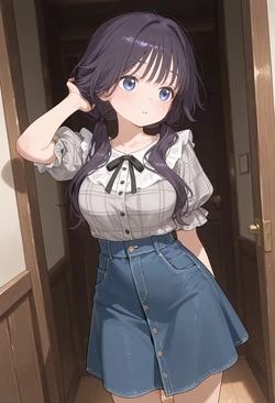 [NeekoSan] Kaoruko Waguri 和栗薰子 (The Fragrant Flower Blooms with Dignity) 2 [AI Generated]