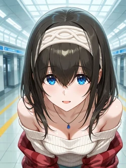 [藍川あいる] 鷺沢文香 [AI Generated]