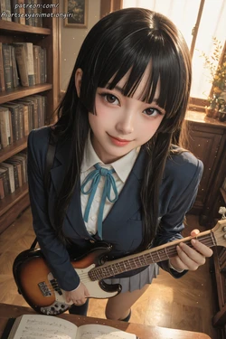 [Patreon] [AiASAG] [4K] 🎸Mio Akiyama🎵 - Preview [AI Generated]