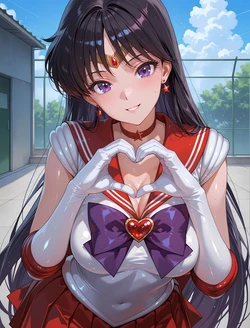 (Oki Senpai) 🍈🍈火野丽 火野レイ Sailor Mars [AI Generated]