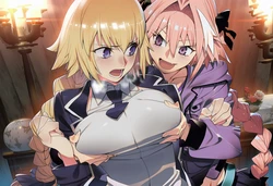gxg - Jeanne d'Arc (Fate) x Astolfo (Fate) [AI Generated]