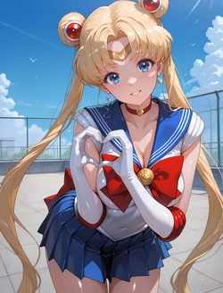 (Oki Senpai) 🍈🍈月野兔 月野うさぎ Sailor Moon [AI Generated]