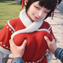 山岳之重 剑来-李宝瓶[AI Generated]