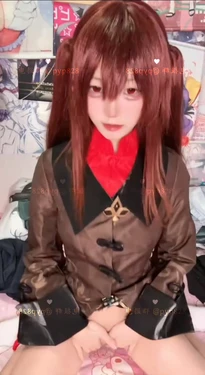 Feichai Shaonu(废柴少女)cos自慰图集2角色有：胡桃，龙华妃咲， 间桐樱礼服（还有两身我不认识的欢迎大佬打标签)