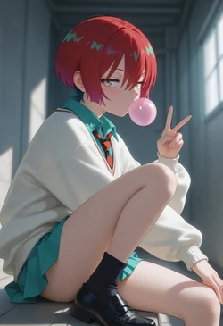 【at-sa-kon13】Amate Yuzuriha [AI Generated]