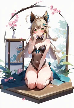 [NAI Diffusion] Random Genshin Bodysuit [AI Generated]