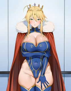 [KrebAI] Unknowingly Dyed Artoria Pendragon (Lancer) (No Text) [AI Generated]