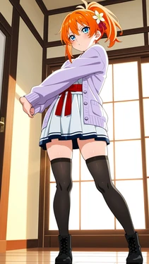 Yotsuba Nakano (The Quintessential Quintuplets) AI generated