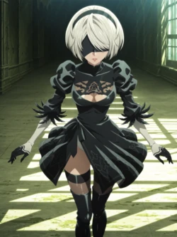 2B [Nier Automata] [Ragnarock] [AI Generated]