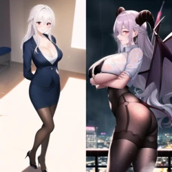 [Obser] [Request] Corrupted Reina [AI Generated]