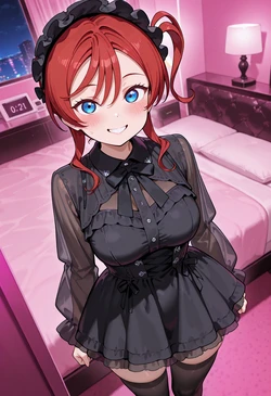 [Nankoai] Mei Yoneme -Gothicdress -Lovehotel -BBC (Love Live! Superstar!!) [AI Generated]