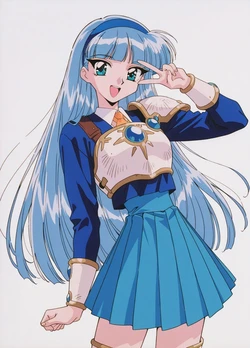 [▽＜アンダーデルタ] Ryuzaki Umi (Magic Knight Rayearth) [AI Generated]