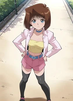 Anzu Mazaki/Tea Gardnar vs JohnnySteps [AI Generated]