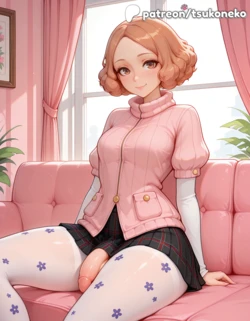 [TsukoNeko] Okumura Haru (Persona 5) [AI Generated]
