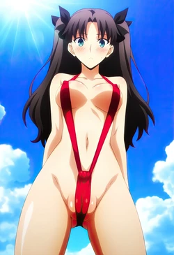 [Vanitas AI] Tohsaka Rin 13 [AI Generated]