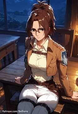 [Belliora] hange zoe (attack on titan) Exclusive set (ai generated)