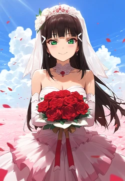 [YousoroBestGirl] Kurosawa Dia (Bride) (110p) (AI Generated)