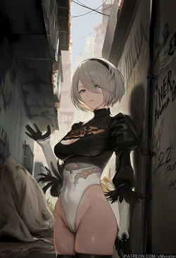 [Patreon] (cMonster) 2B x BBC FATMAN GANGBANG (AI Generated)