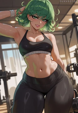 Duxvector ( Tatsumaki (One-Punch Man) (BBC) (BBC) AI gen [AI Generated]