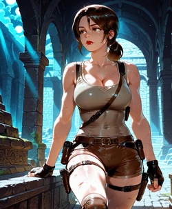 Lara Croft (Temple) Noctorella [AI Generated]
