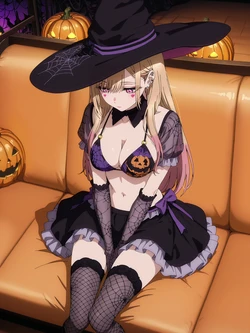 [Kurohime] 喜多川海夢（ハロウィン）[AI Generated]