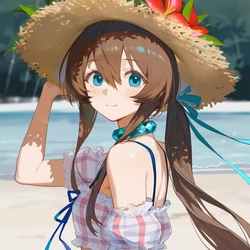 Howsir - 阿米婭 アーミヤ Amiya (Arknights) (beach) [AI Generated]