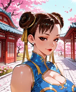 Chun-Li Noctorella [AI Generated]