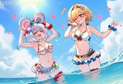 djeeta X vikala (futa) (AI Generated)