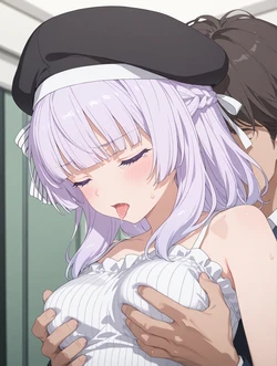[NCDX]👑清冷腹黑坂柳有栖💜巧计暗筹牵动所有心绪✨ [AI Generated]
