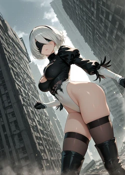 [Rinrin/AI Photo2] 2b - nierautomata 293pics [AI Generated]